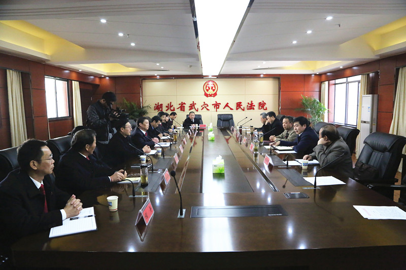 图八：调研组一行与武穴法院班子成员座谈.jpg